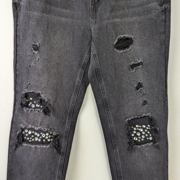 Banjara Women's Embellished Distressed Jeans - Size 26 - Picture 2 of 9